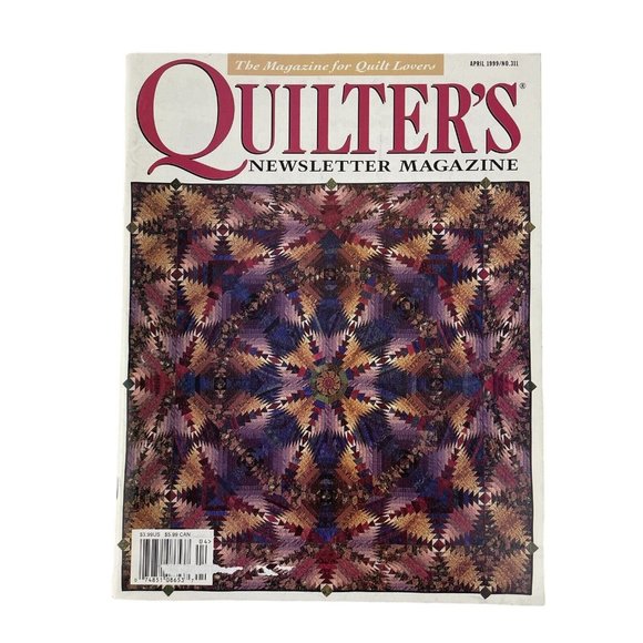 Quilter's Newsletter Magazine Vintage 1999 Lot of 4 - Picture 3 of 5